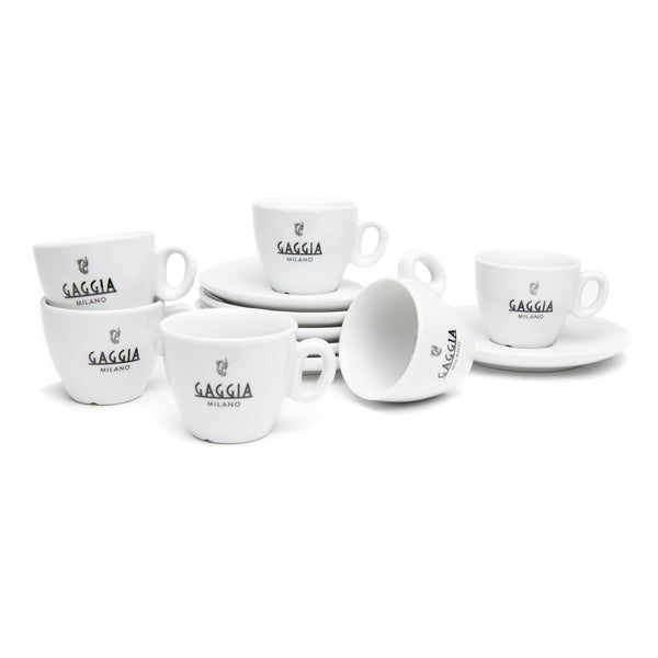 Gaggia Set of 6 Espresso Cups