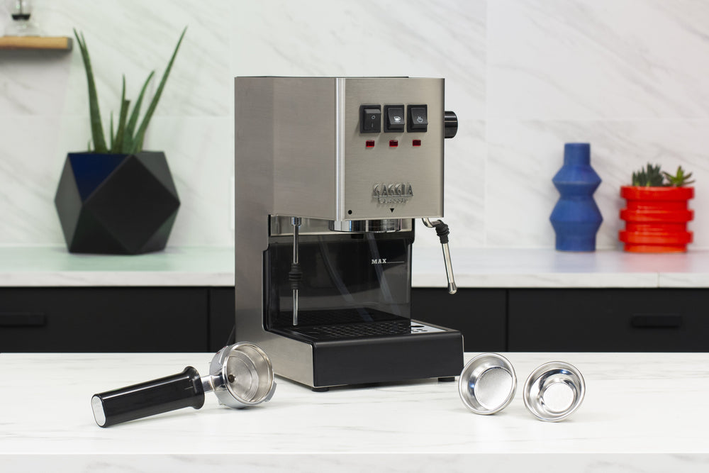 Gaggia — Classic Pro Evo Brushed Steel, FREKKO