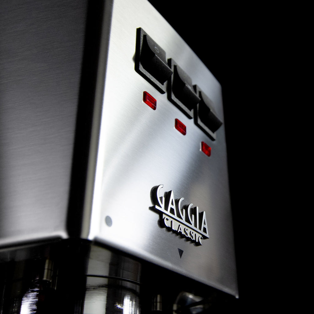 Gaggia Classic Pro Evo pro coffee machine wood custom FULL